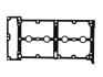 Прокладка кришки клапанної FIAT 1.3JTD 169A1/188A9/199A2/199A3/223A9, OPEL Y13DT ELRING 074.173 (фото 1)