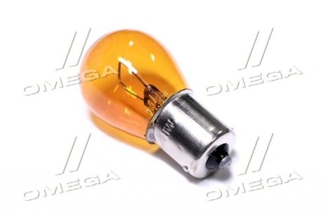 Лампа покажчиків поворотів та стоп-сигналів оранж. BA15s Amber 12V P21W <> TEMPEST 12V21W_BA15s Amber (фото 1)