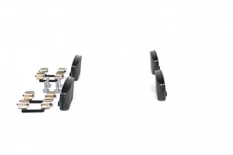 Тормозные колодки дисковые передние VW Polo 03-; SKODA Fabia 03-, Roomster; SEAT 0 986 424 829 BOSCH 0986424829 (фото 1)