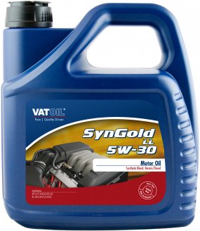 Олія моторна SynGold LL 5W-30 (4 л) VATOIL 50017 (фото 1)