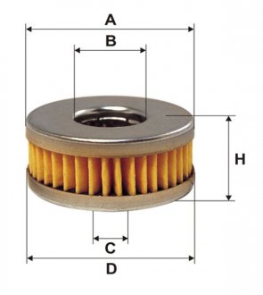 Фильтр топл. газ. оборудование STEFANELLI /PM999/5 (WIX-Filtron) WIX FILTERS WF8345 (фото 1)