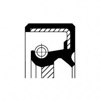 Кільце ущільнювача, колінчастий вал; Кільце ущільнювача, розподільний вал/ CORTECO 12015430 (фото 1)