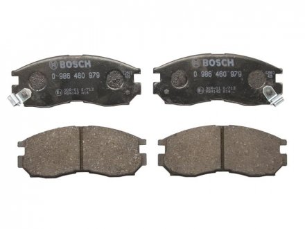 Колодки гальмові дискові передні MITSUBISHI Colt, Galant, Lancer 0 986 460 979 BOSCH 0986460979 (фото 1)