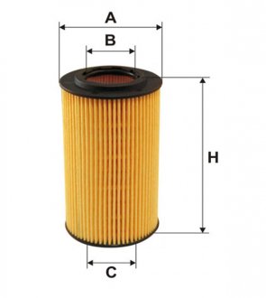 Фильтрующий элемент масляного фильтра MB - SPRINTER, VITO = FN OE640/2 WIX FILTERS WL7009 (фото 1)