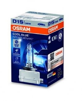 Лампа ксенонова ХЕNARC COOL BLUE INTENSE D1S 85V 35W PK32D-2 3200lm 5500K OS 66140 CBI OSRAM 4052899220720 (фото 1)