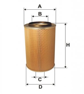 Фільт елемент. пов. КАМАЗ, МАЗ, УРАЛ /AM400 (WIX-Filtron UA) WIX FILTERS 93344E