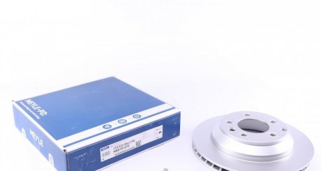Тормозной диск вентилируемый задний PLATINUM Audi Q7, VW TOUAREG ME MEYLE 115 523 0041/PD (фото 1)