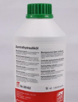 Жидкость ГУР гидроусилителя (минеральная) зеленая 1л FEBI BILSTEIN 06162 (фото 1)
