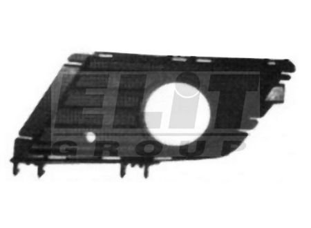 Решетка бампера переднего левая с отв. для противотуанок 11/03-/ ELIT KH5023 9921