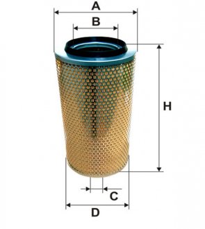 Фільтр повітряний MB (TRUCK) /AM420 (WIX-Filtron) WIX FILTERS 46554E (фото 1)