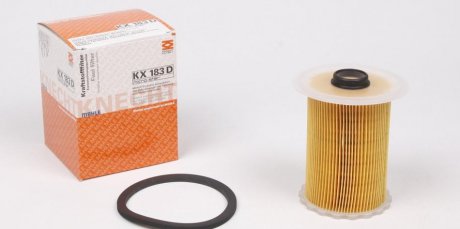 Фільтруючий елемент паливного фільтра Nissan, Renault, Opel MH MAHLE / KNECHT KX 183D (фото 1)
