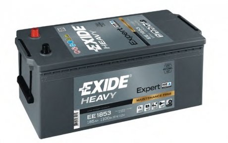 Акумулятор 185Ah-12v EXPERT HVR (513х223х223),L,EN1100 EXIDE EE1853 (фото 1)