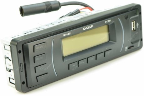 Автомагнитола FM/USB/MicroSD/MP3/WMA короткая CYCLON MP-1002O (фото 1)