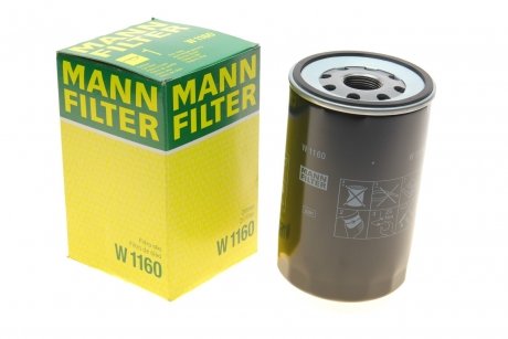 Фільтр масляний MAN L2000, G90, M2000, M90, BUS, NEOPLAN MANN W 1160 (фото 1)