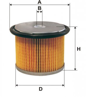 Фильтрующий элемент топливного фильтра = FN PM858 WIX FILTERS WF8021 (фото 1)