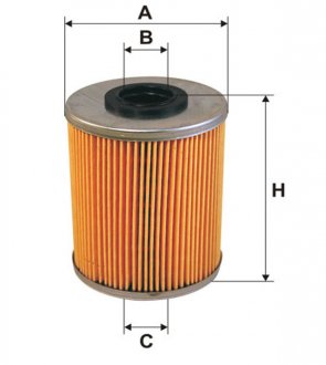 Фильтрующий элемент топливного фильтра = FN PM936 WIX FILTERS WF8166 (фото 1)