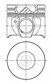Поршень FORD 86,50 2,0TDi Duratorg 00- NURAL 87-140807-00
