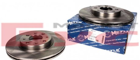 Тормозной диск вентилируемый передний Fiat DOBLO ME MEYLE 215 521 0008 (фото 1)