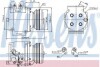 Компресор HD CIVIC(91-)1.3 i 16V(+)[OE 38800-PLA-E01]/ NISSENS 89226 (фото 1)