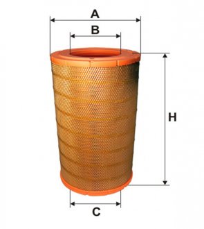 Фільтр повітряний /416/2 (WIX-Filtron) WIX FILTERS 93092E