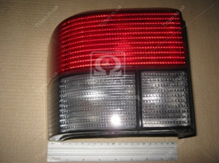 Ліхтар задній лівий VW T4 1991-2003 без патрона (крас./димч.) DEPO 441-1919L-UE-SR