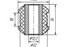 Направляющая втулка переднего и заднего стабилизатора/ METGUM 11-10 (фото 2)
