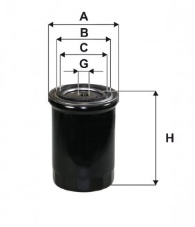 Фільтр масляний /OP519 (WIX-Filtron) WIX FILTERS WL7065