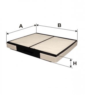 Фільтр салону /K1149 (WIX-Filtron) WIX FILTERS WP9200 (фото 1)
