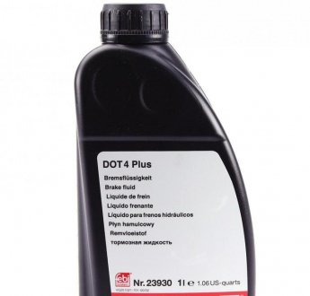 Тормозная жидкость DOT 4 Plus (Канистра 1л) FEBI BILSTEIN 23930 (фото 1)