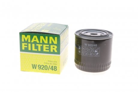 Фильтр масляный NISSAN PRIMERA -FILTER MANN W920/48 (фото 1)