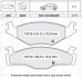 Колодка торм. VW PASSAT передн. (Intelli) Intelli DAFMI / INTELLI D364E (фото 1)