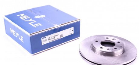Тормозной диск вентилируемый передний ME MEYLE 35-15 521 0027 (фото 1)