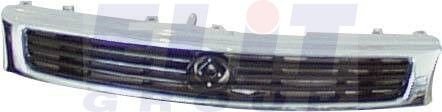 Решітка радіатора Mazda 626 чорна хром, накладка з 1995-/ ELIT KH3439 991