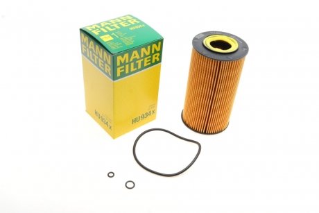 Фільтр масляний (змін.елем.) -FILTER MANN HU934X (фото 1)