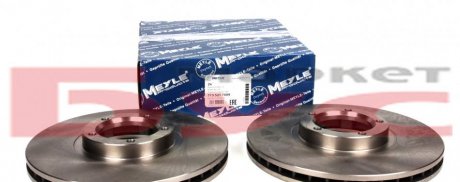 Тормозной диск передний вентилируемый ME MEYLE 715 521 7009 (фото 1)