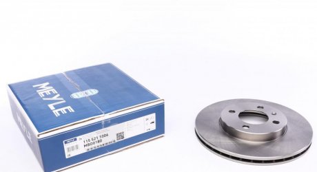 Тормозной диск вентилируемый передний ME MEYLE 115 521 1006 (фото 1)
