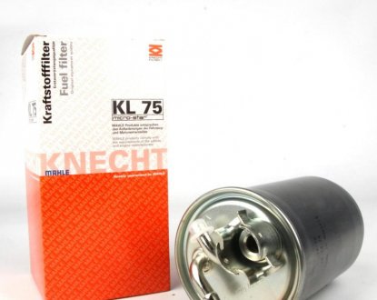 Фильтр топливный VW - LT, TRANSPORTER III, IV MH MAHLE / KNECHT KL 75 (фото 1)