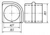 Втулка переднего стабилизатора внутренняя ф27/ METGUM 08-36 (фото 2)