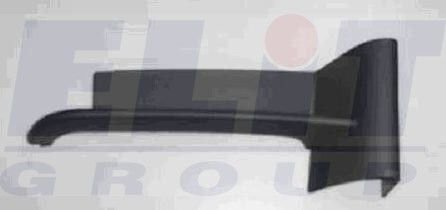 Решетка правая бампера переднего, черный/ ELIT KH0076 9952