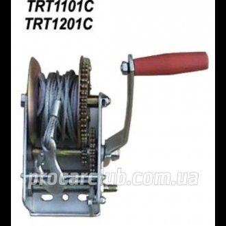 Ручна лебідка (сталевий трос) 2000 LBS/900 кг (TRT1201C) Torin TRT1201C/N42192 (4) (фото 1)
