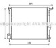 Радіатор охолодження LOGAN (AVA) AVA COOLING RTA2476 (фото 1)