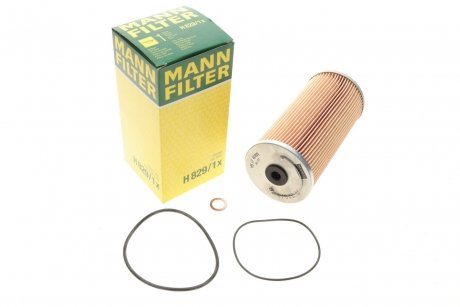 Фильтрующий элемент масляного фильтра H 829/1X MANN H 829/1 X