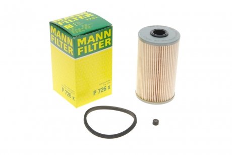 Фільтр топл. (змін.елем.) -FILTER MANN P726X (фото 1)