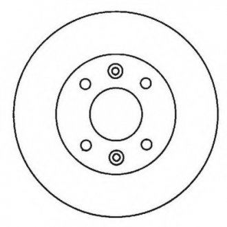 Диск гальмівний (комп. 2шт.) Jurid 561997JC