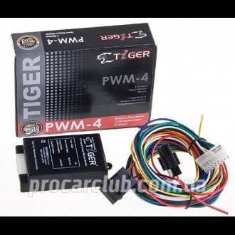 Модуль ел/склопідйомників 4 скла PWM-4 (чорн) Tiger PWM-4 (60) (фото 1)