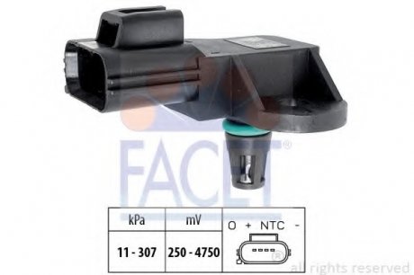 Датчик абсолютного тиску - MAP Sensor/ FACET 10.3205