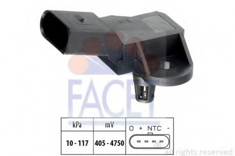 Датчик абсолютного тиску - MAP Sensor/ FACET 10.3090