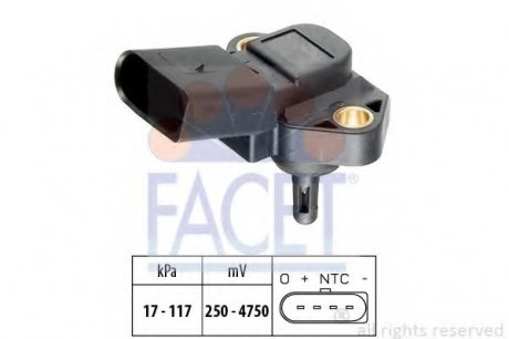 Датчик абсолютного тиску - MAP Sensor/ FACET 10.3071