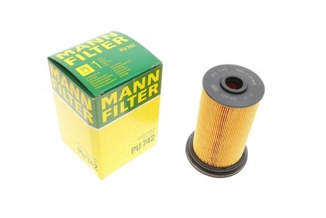 Фільтруючий елемент паливного фільтра MANN PU 742