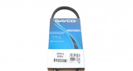 Ремень поликлиновый DAYCO 3PK515 (фото 1)